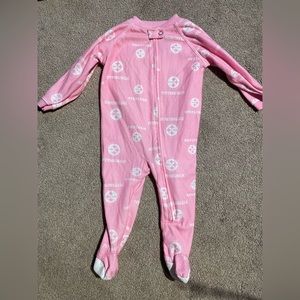 NFL Steelers Pajamas fleece 6-9 months